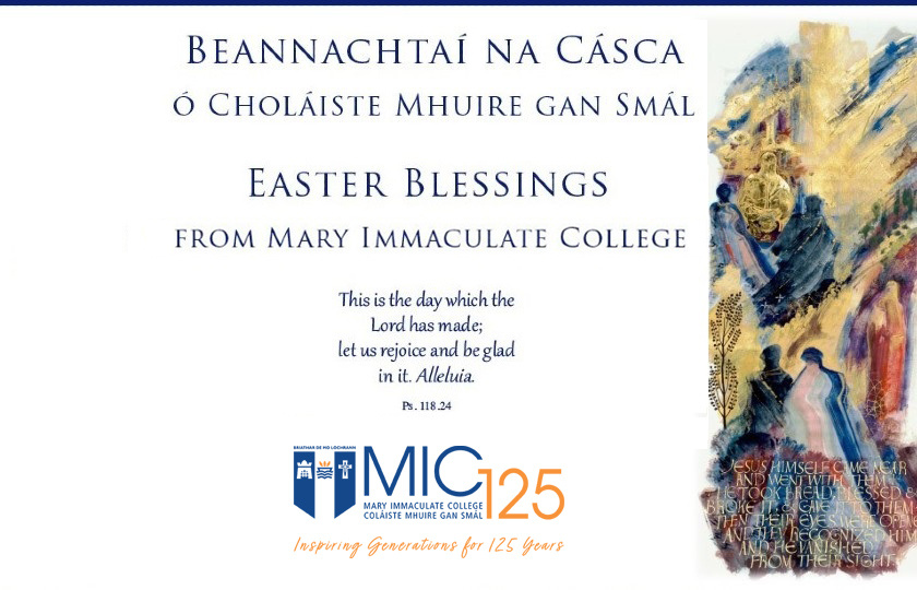 Easter blessing card