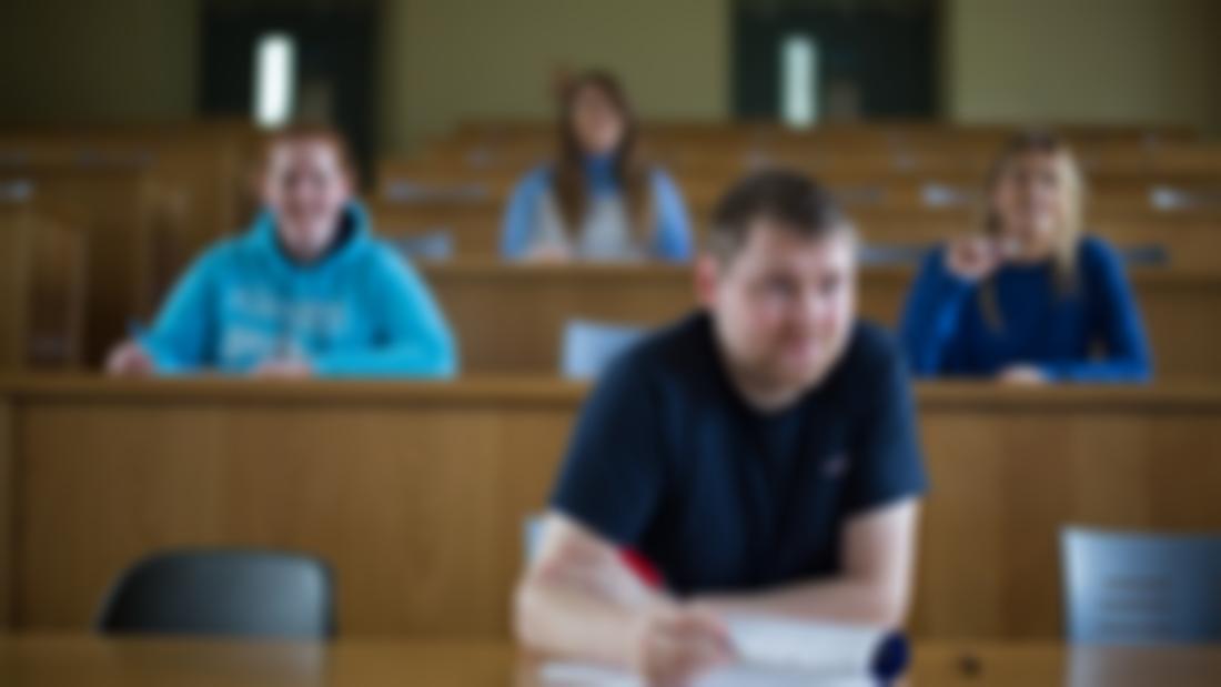 Thurles Students in Lecture Hall