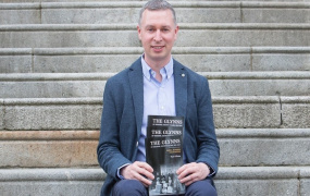 Dr Paul O'Brien at the launch of The Glynns of Kilrush, Co. Clare