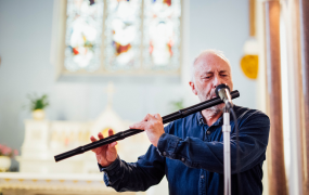 Irish Traditional Musician Artist-in-Residence at MIC, Desi Wilkinson, performing at Culture Night 2018, MIC Limerick.