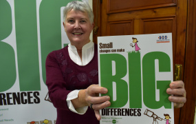 Dr Patricia Daly, former Head of the Department of Educational Psychology, Inclusive & Special Education (EPISE) at Mary Immaculate College (MIC), launching her new book 'Small Changes Can Make Big Differences'