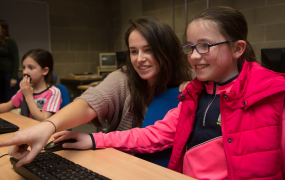 CoderDojo classes for kids at Mary Immaculate College 