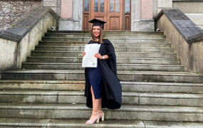 Laura Phelan pictured at her graduation in 2021