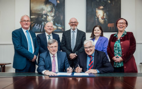 MIC and Limerick and Clare ETB staff pictured at the signing