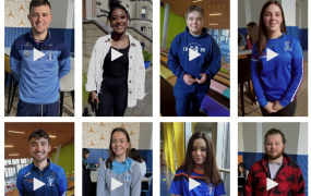 Grid of individual students pictured smiling