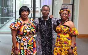 Lylian Fotabong, Florence Ajala and Edith Ike Eboh