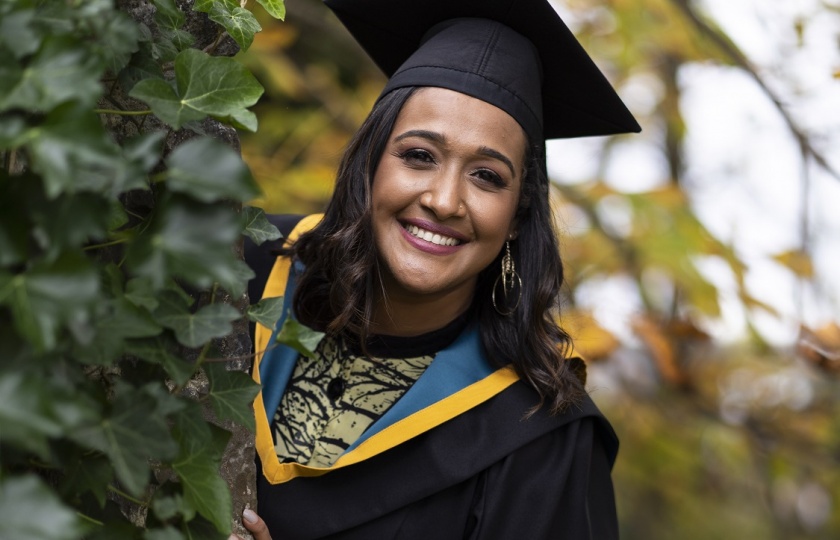 International student, Marziya Fazal