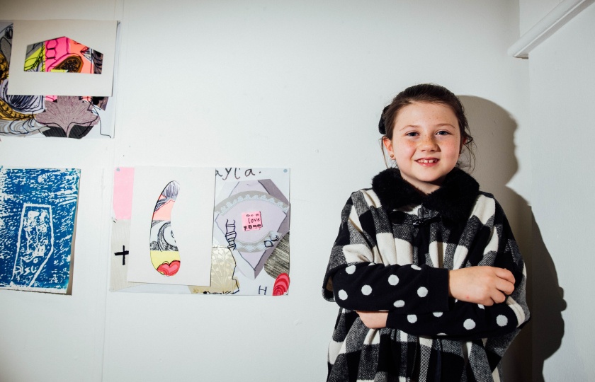 Local student's art work on display in MIC
