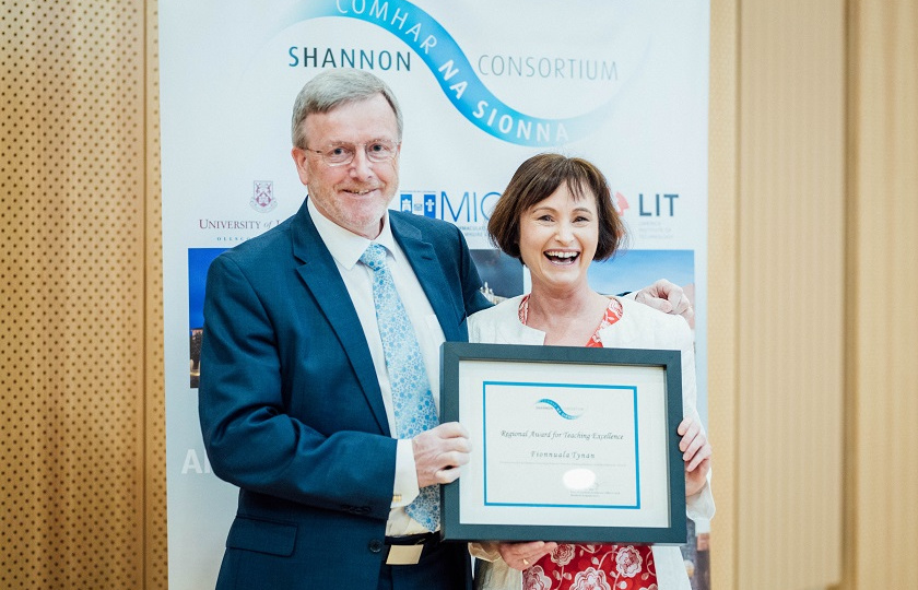 Dr Fionnuala Tynan Shannon Consortium Regional Teaching Excellence Awards 2019