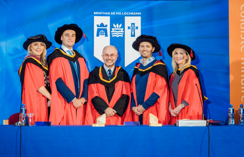 Dr Adele Hannon, Dr Ian Hickey, Dr Eugene O'Brien (MIC), Dr Graham Francis Burton & Dr Anne O'Keeffe (MIC)