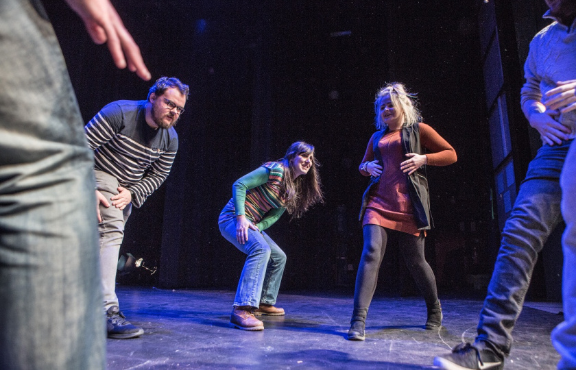 Bachelor of Arts students studying Drama & Theatre at MIC