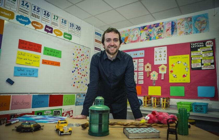 Ray Cuddihy of RTÉ's 'Home School Hub'