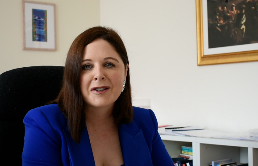 Professor Niamh Hourigan, Vice-President of Academic Affairs at MIC
