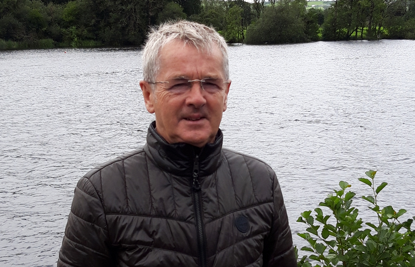 Shay Moloney from Limerick Youth Service pictured by a river