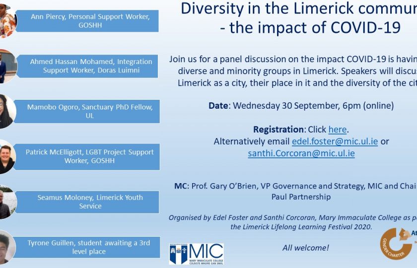 Diversity in the Limerick Community: Impact of COVID-19