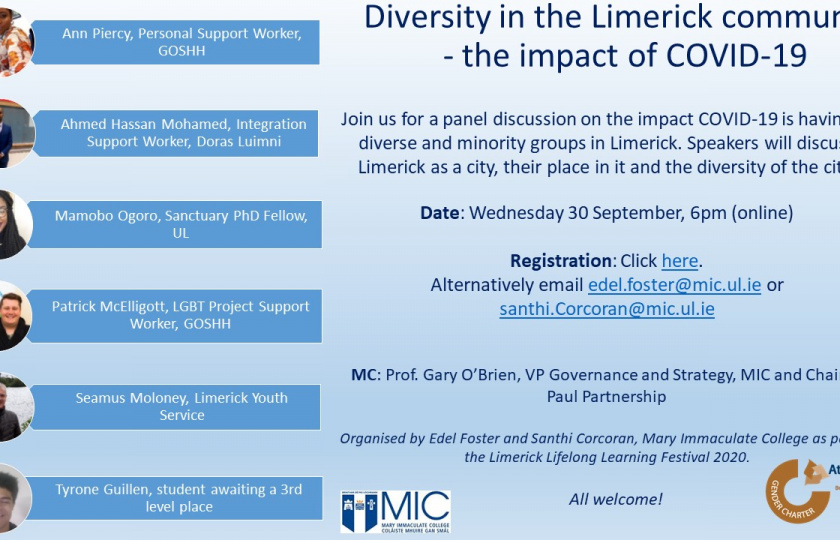 Diversity in the Limerick Community: Impact of COV