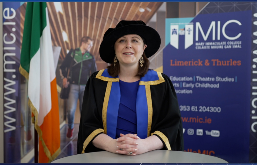 Professor Niamh Hourigan, VP of Academic Affairs at MIC