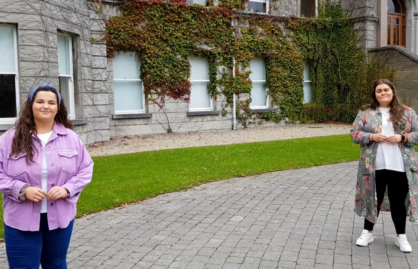 MISU President and Vice-President on MIC Limerick Campus