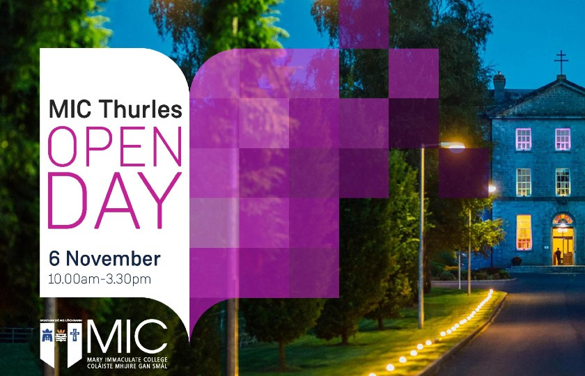 MIC Thurles Open Day graphic