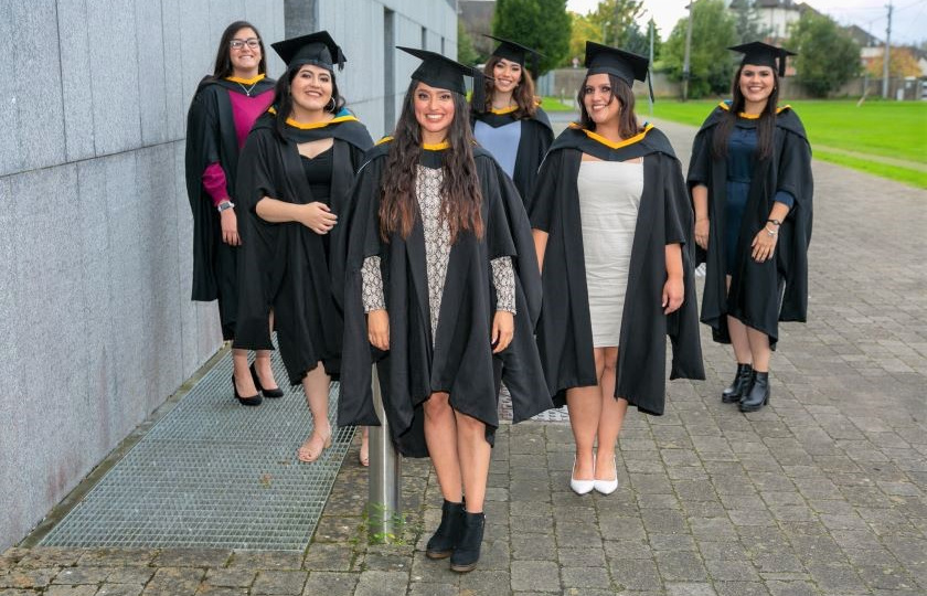 6 Mexican Students who attended graduation Master's of Education Oct 2021