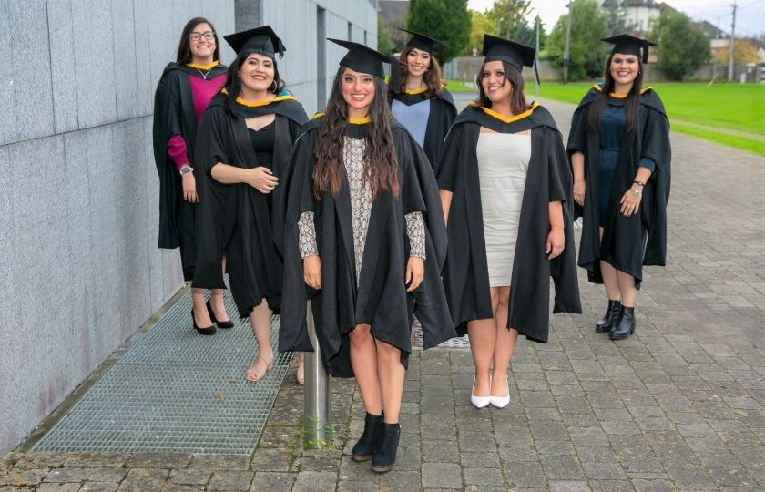 Mexican Students graduate with Masters in Education 