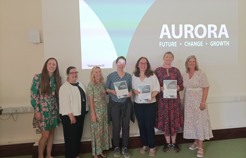 Group photo of Aurora training programme graduates