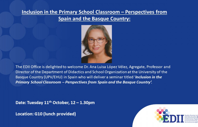 Inclusion in the Primary School Classroom – Perspectives from Spain and the Basque Country