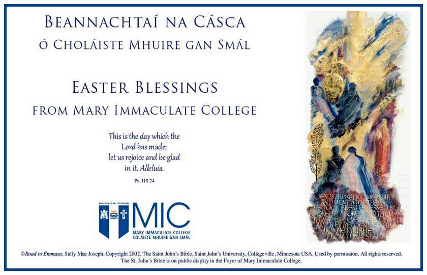 MIC Easter Blessing card