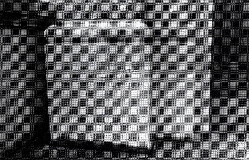 Foundation stone at MIC