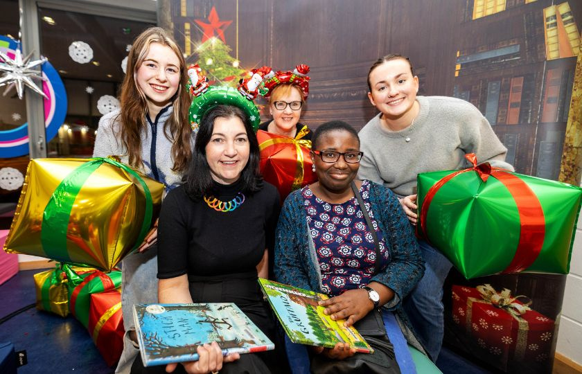 Roisin Bracken, Jennifer Pope, Mary Moloney, Florence Ajala and Lauren Nolan