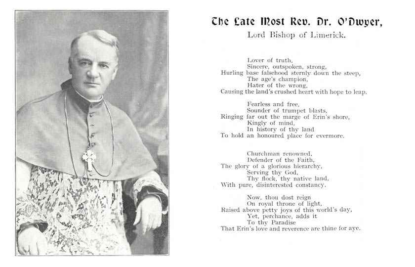 Poem Dedicated to Bishop O'Dwyer