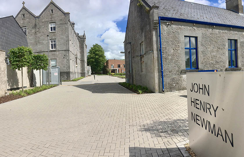 John Henry Newman campus and sign