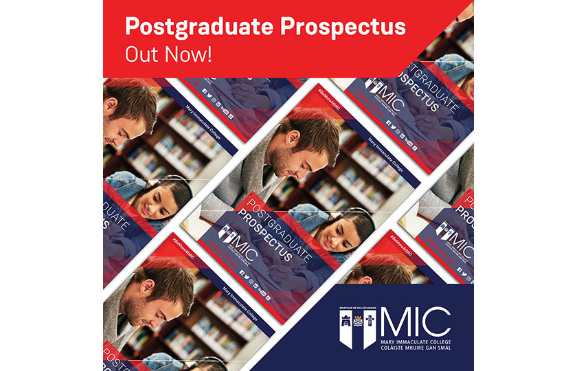 Postgraduate Prospectus advert 2022