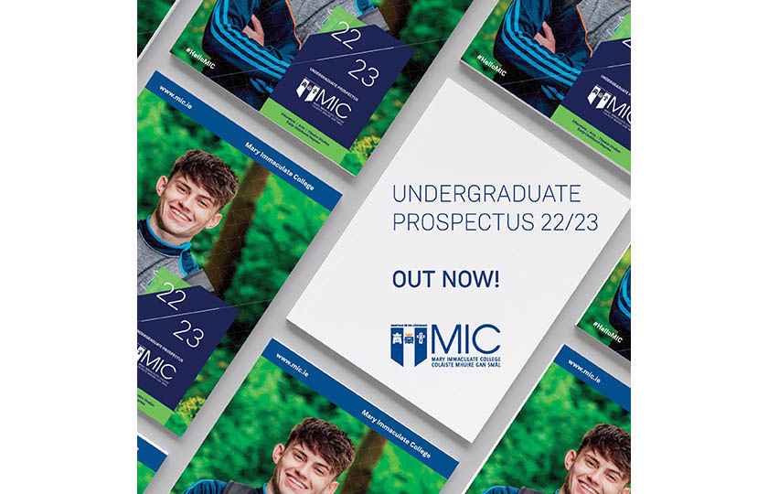 MIC Undergraduate Prospectus Advert 2022-23