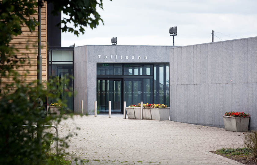 Exterior of Tailteann building on MIC campus.