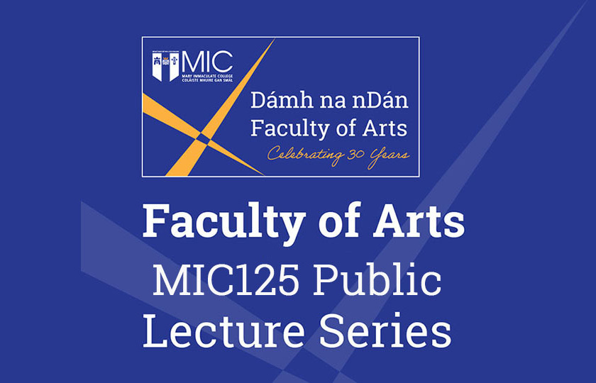 Graphic of Faculty of Arts public lecture series 