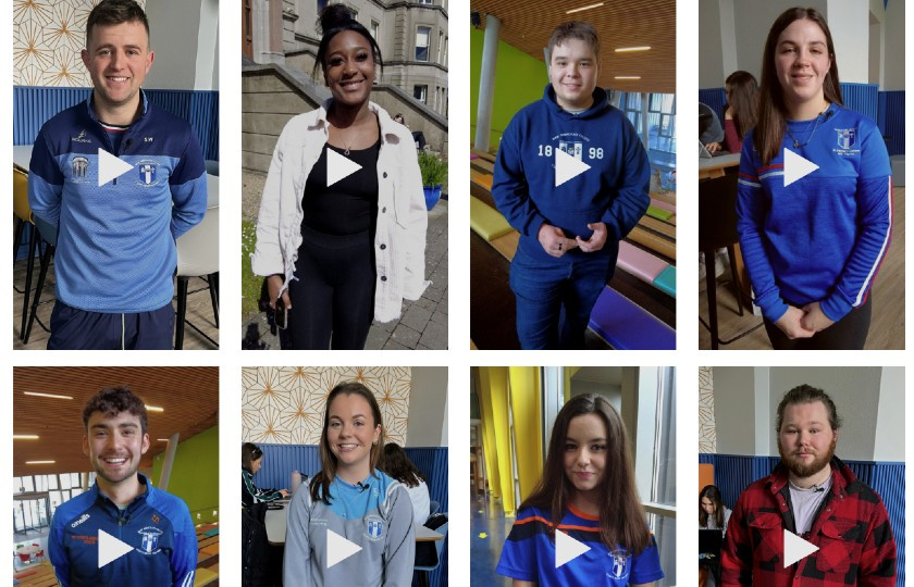 Grid of individual students pictured smiling