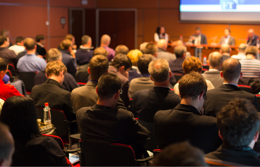 People sitting in a conference