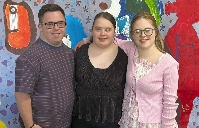 3 MAP Students posing for a picture.