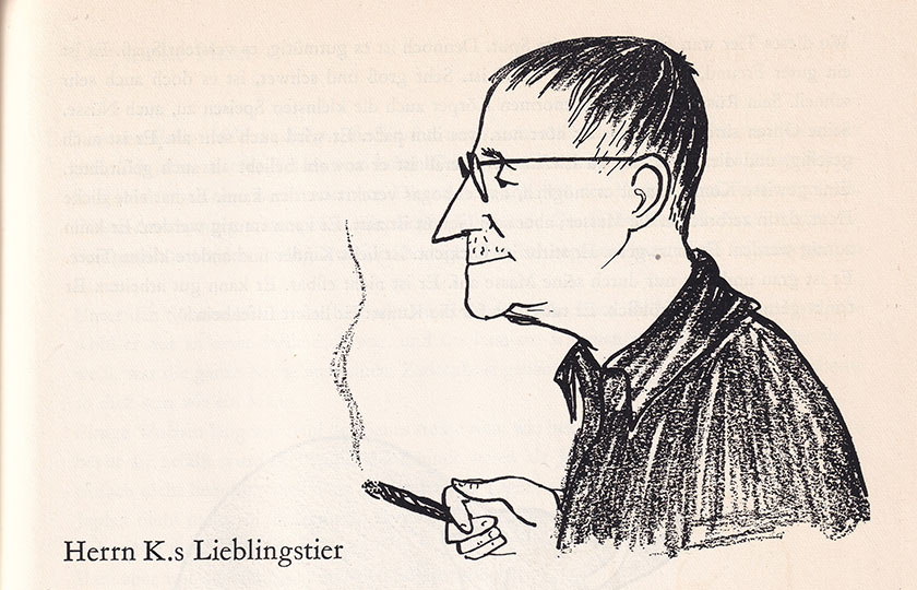 Elizabeth Shaw illustration 'Brecht'
