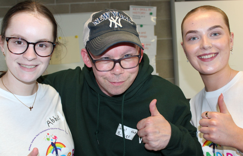 Thumbs up for the adult summer camp!