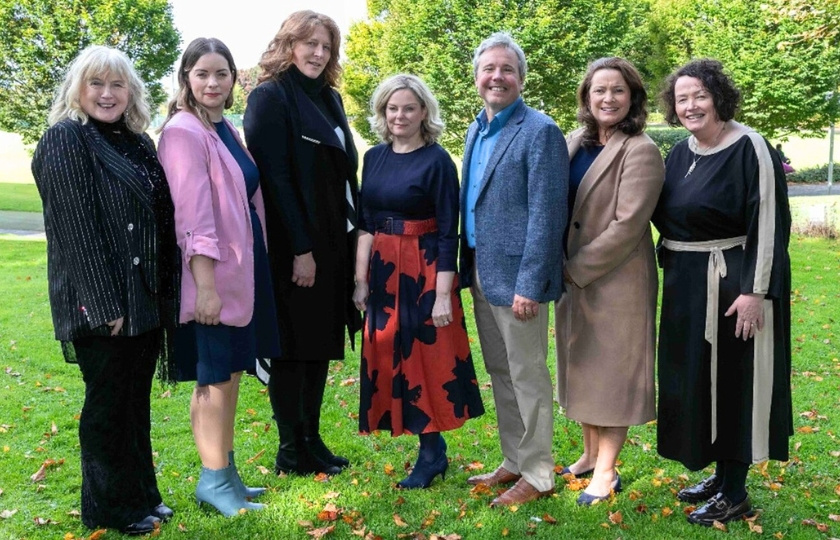 A group of people posing for a photograph for the LINC Conference