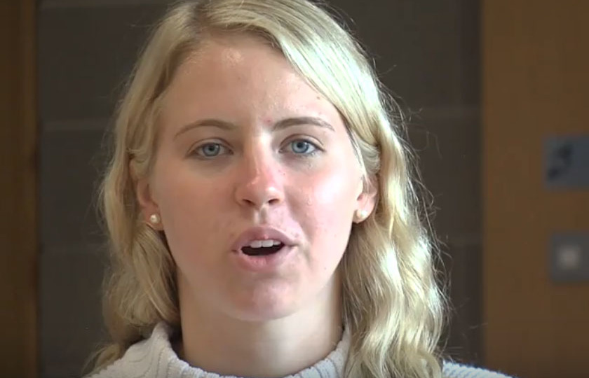 Student Sydney Thompson video thumbnail