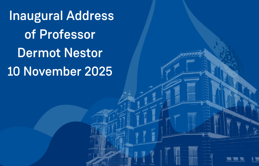 Thumbnail of Prof. Dermot Nestor's full inaugural address.
