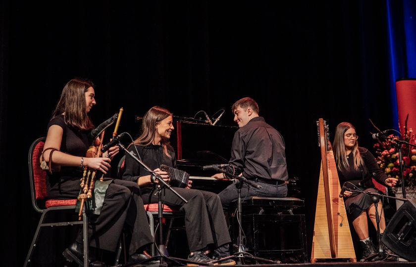 Student Musical Performance at the President's Inaugural Address