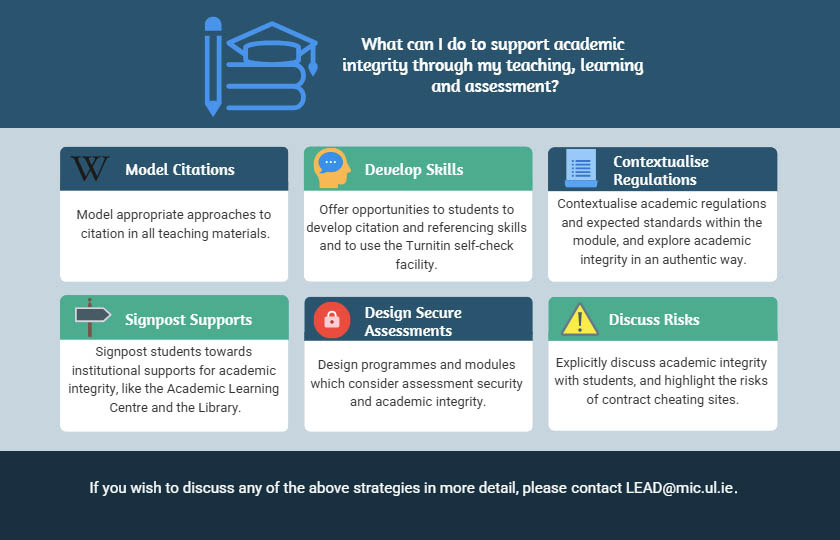 Supporting Academic Integrity