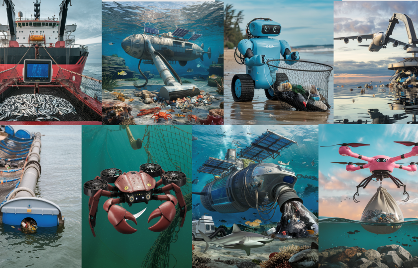 examples of the solutions that pupils created using Generative AI, which were subsequently featured in their VR stories.