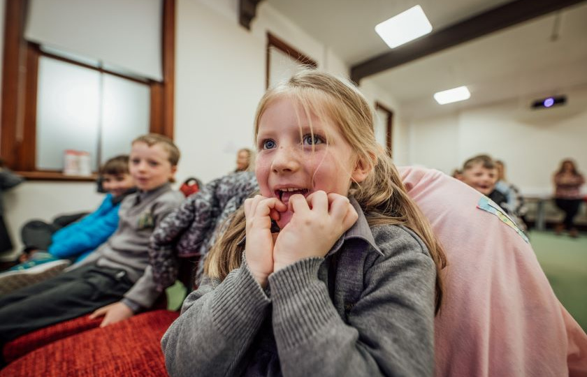 Girl with Hands in her Mouth