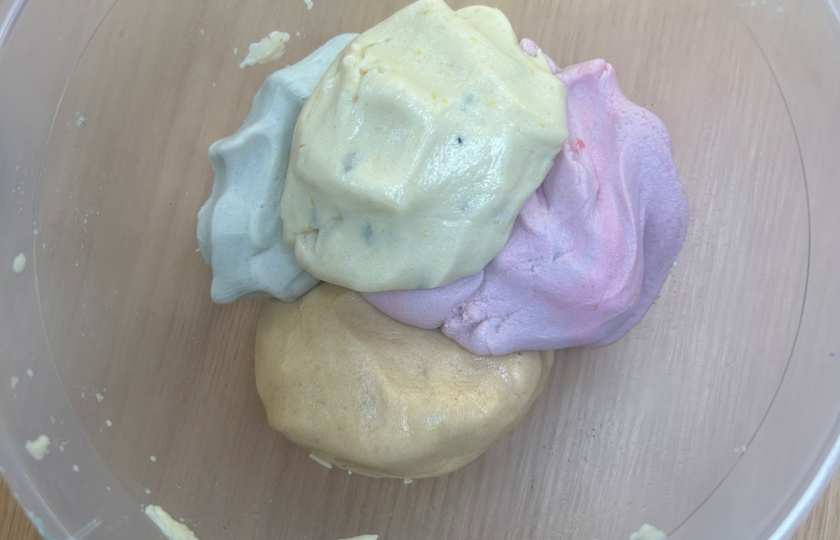 homemade playdough