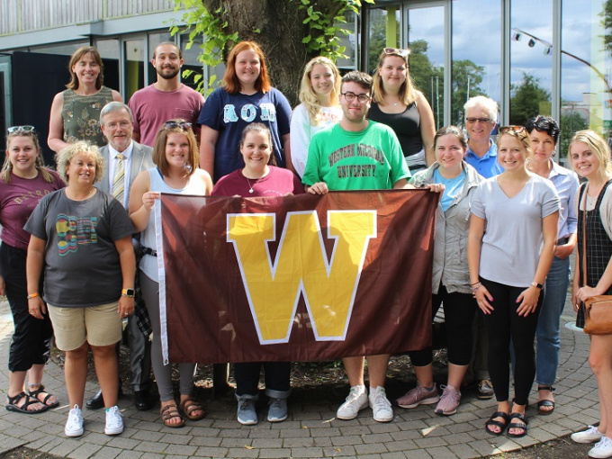 Western Michigan University on a visit to MIC Limerick